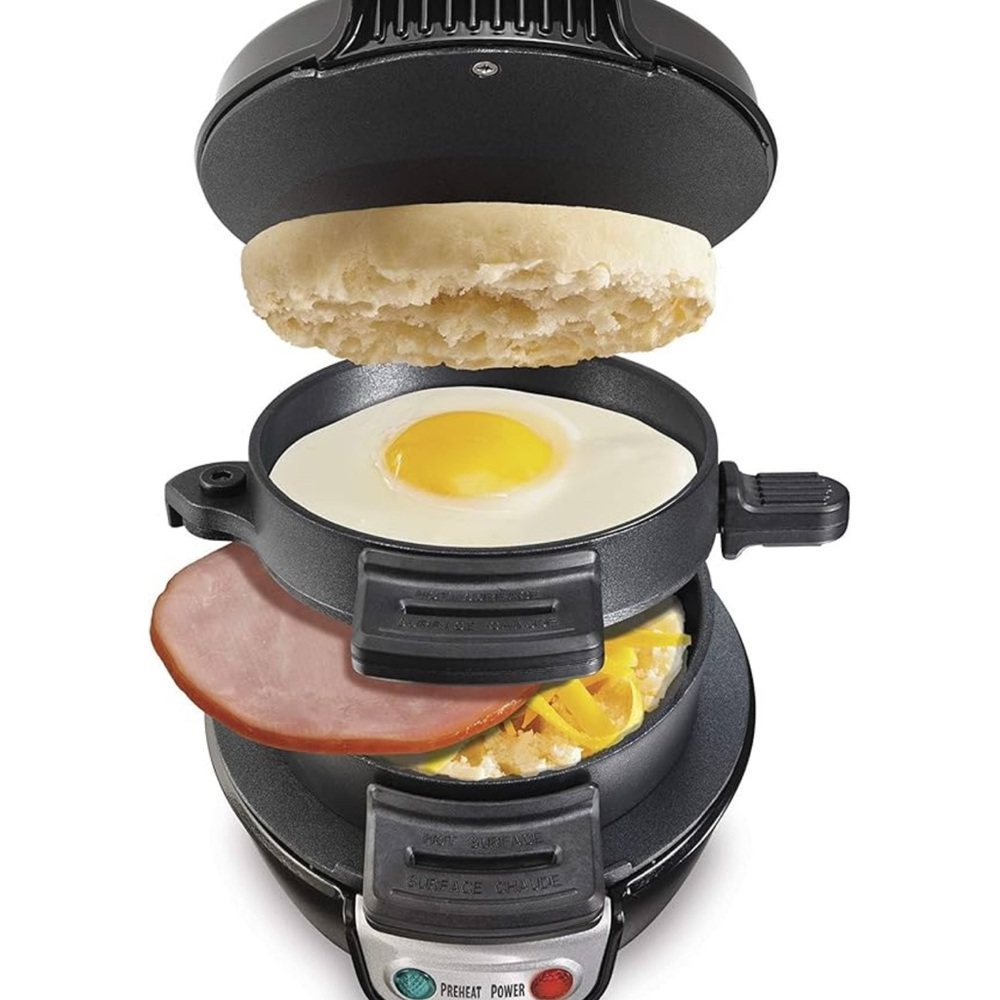 Hamilton Beach Silver Breakfast Sandwich Maker